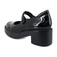 thumbnail image 3 of Naturalizer Amanda Women's Loafers & Slip-Ons Black Patent Faux Leather, 3 of 8