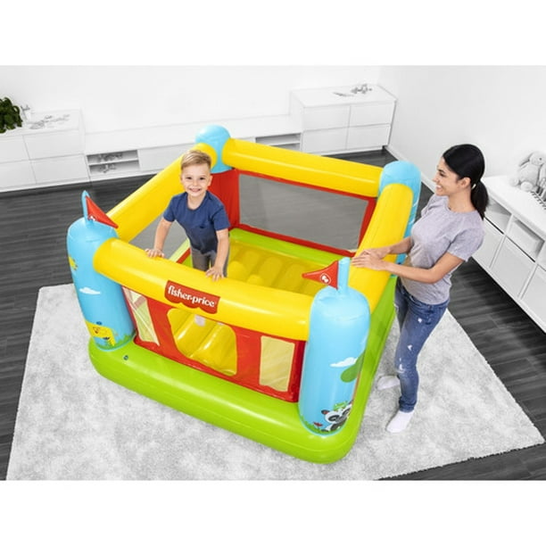 Brincolín Infantil Fisher-Price Bestway Castillo Multicolor