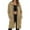 Khaki, variant on Shadoumai Long Hoodies For Women Zipper Knee Length Long Tunic Sweatshirts Casual Long Sleeve To Wear With Leggings 2025 Fall Hoodie Jacket Coat