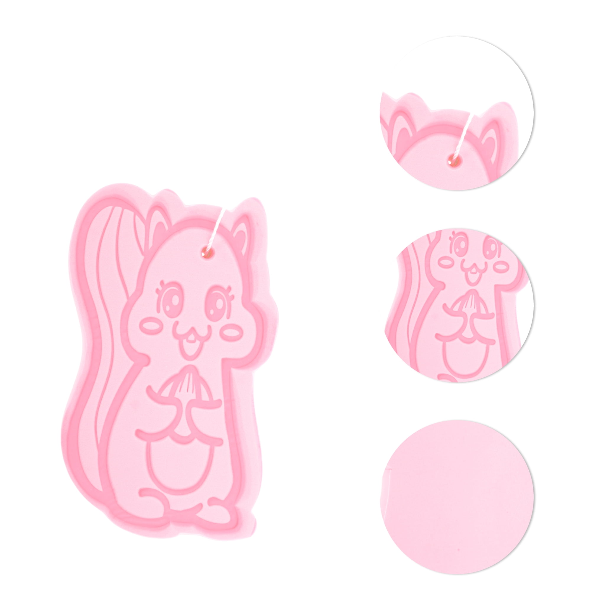 Unique Bargains Cartoon Bath Brush Body Scrubber Pink