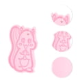 thumbnail image 3 of Unique Bargains Cartoon Bath Brush Body Scrubber Pink, 3 of 6