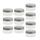 thumbnail image 1 of 10 Paquetes 30-120 ML De Plástico, Envases De Cosméticos Vacíos, Cajas Con Tapas De Aluminio Plateadas, Crema, Loción, Caja, Ungüentos, Botella - 80ml Macarena Tarro de tarro vacío, 1 of 8