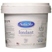 Satin Ice Rolled Fondant Icing - White/Vanilla - 5lb