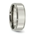 thumbnail image 2 of Titanium 8mm Mens Wedding Ring Band Jewelry Size 13, 2 of 6