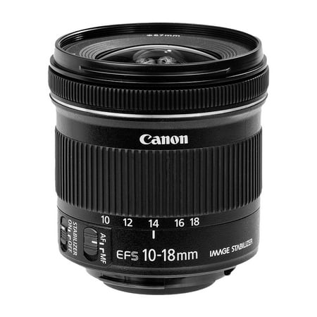 Canon EF-S 10-18mm f/4.5-5.6 IS STM Lens (International Version)