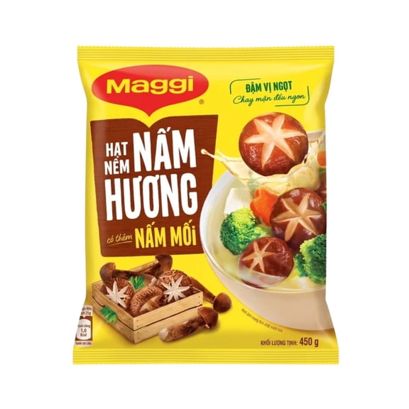 Maggi Bouillon Granule Shiitake Flavor 450g, Pack of 1