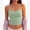 Green, variant on IDOPIP Womens Tank Top Built in Bra Yoga Workout Tops Crop Halter Neck Womens Padded Sport Back Bras Cami Athletic Gym Cropped Tanks Spaghetti Strap Woman Backless Running Camisole