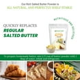 thumbnail image 3 of Z Natural Foods Rich Salted Butter Powder, Replace Messy Butter Stick with Powdered Butter, Non GMO- Hormone Free-Baking Butter- 1 lb, 3 of 6