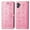 Pink, variant on for Nothing Phone (1) Case, Premium PU Leather Wallet Case [Cat & Dog & Flowers Embossed] Card Slots Kickstand Magnetic Closure Flip Case Cover for Nothing Phone (1),Blue