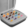 thumbnail image 3 of RENACLIPY 1Set Black Guitar Pick Holder Case with Sturdy Construction and Convenient Zipper Closure, 3 of 6
