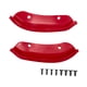 thumbnail image 2 of 2 protectores de borde de alerón delantero, componente automotriz para mayor durabilidad. rojo, 2 of 9