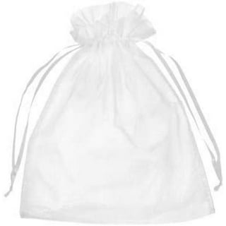 Black with Silver Star Organza Drawstring Pouch Gift Bags – JPI Display