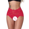 thumbnail image 6 of Bigersell Period Panties Clearance Thong Underwear Women Bikini Panty Style P-525 Spandex Thong Panties Ladies Seamless Thong Briefs High Waist Women's Bikini Panties Red L, 6 of 6