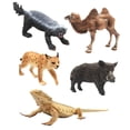 thumbnail image 2 of Juego de 5 figuras de animales de simulación Perfecl PVC 7 a 14 cm, 2 of 7