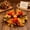 Yellow, variant on Fmbmuo Fall Wreath 10 Inch Maple Leaves Garland For Halloween Thanksgiving Christmas Front Door Wall Home Ornament Decoration,Yellow