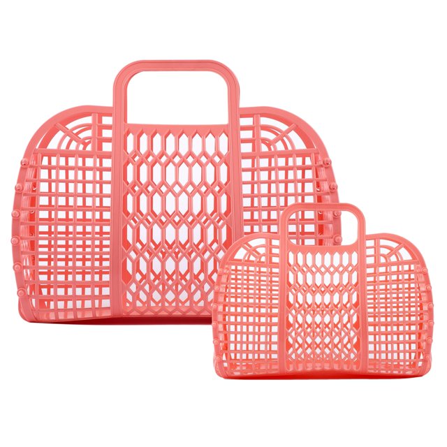 Set de Bolsas Jelly BABANA Madre e Hija Pequeña y Grande Melocotón
