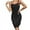 Black, variant on Cocktail Dress Dgankt Women Glitter Sleeveless Chain Strap Bodycon Wrap Dress Party Night Out Clubwear Mini Dress