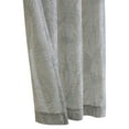 thumbnail image 4 of Loft Living Elliott Light Filtering Grommet Indoor Curtain 52 x 63 in Grey, 4 of 7