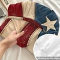 thumbnail image 4 of Twin Sze Fitted Sheet Set - Vintage American Flag 2 Piece Bedding Sets 16" Deep Pocket Fitted Sheet with 1 Pillowcase, Blue Red White Star US Flag Brushed Microfiber Hotel Luxury Bed Sheets, 4 of 9