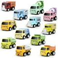 thumbnail image 6 of Children Alloy Pull-back Car Model Toys With Parking Scene Mini 5cm Small Alloy Truck Toys For Boys Gifts, 6 of 6