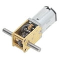 thumbnail image 4 of Dual Shaft Worm Motor,DC6V 190RPM Gear Motor RPM Gear Motor DC Reduction Motor Eco-Friendly Materials, 4 of 8