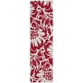 thumbnail image 2 of Addison Rugs Chantille Indoor/Outdoor Transitional Floral Burgundy Washable Runner Rug, 2'3" x 7'6", 2 of 6