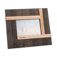 thumbnail image 2 of Foreside Home and Garden Dark Dad and Me 4 x 6 inch Wood Picture Frame, 4x6, Black, Brown, 2 of 4