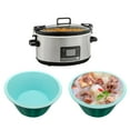 thumbnail image 4 of Slow Cooker Liner - Easy to Clean - Food-Grade Silicone - 5QT-6QT Slowly Stewing Pot Inside Liner - Cooking Tool - Kitchen Gadget, 4 of 8