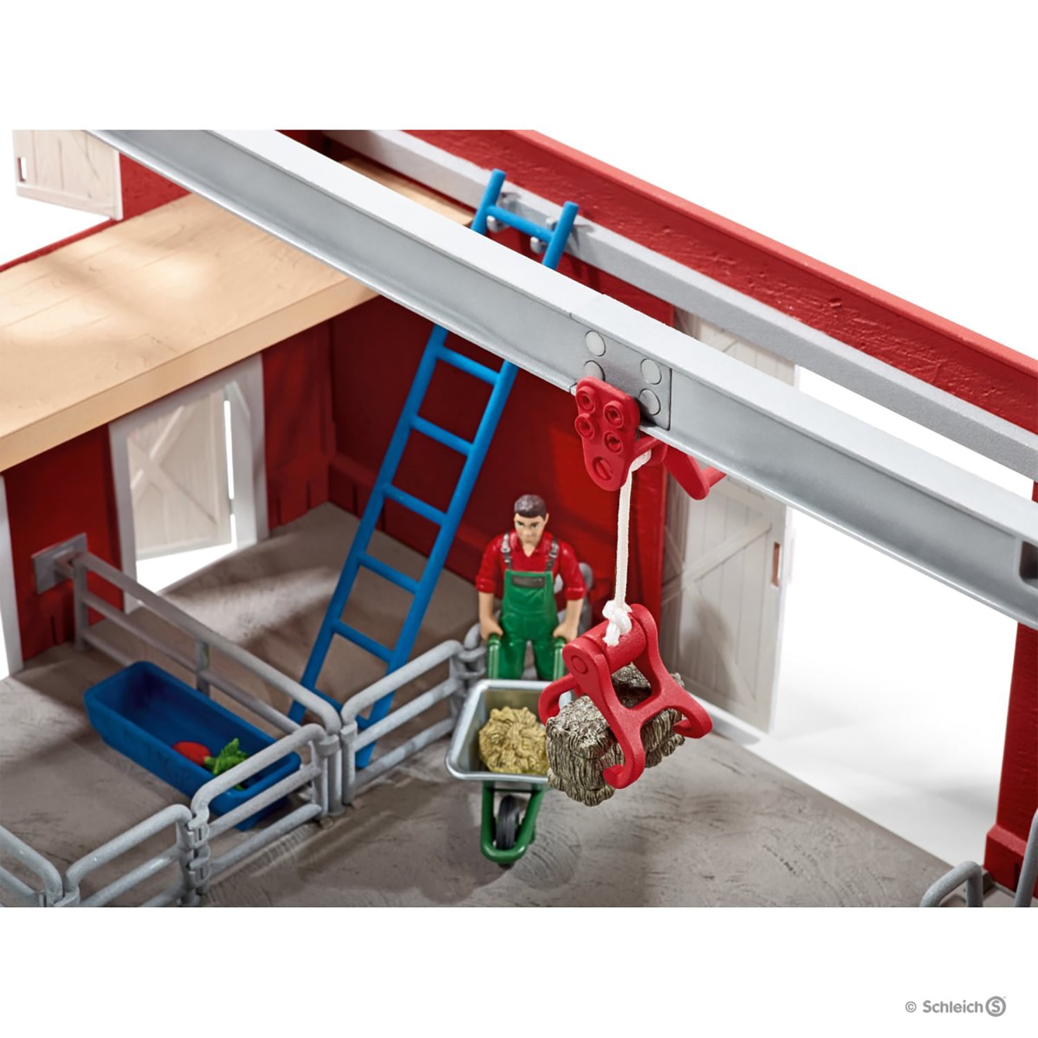 schleich large red barn