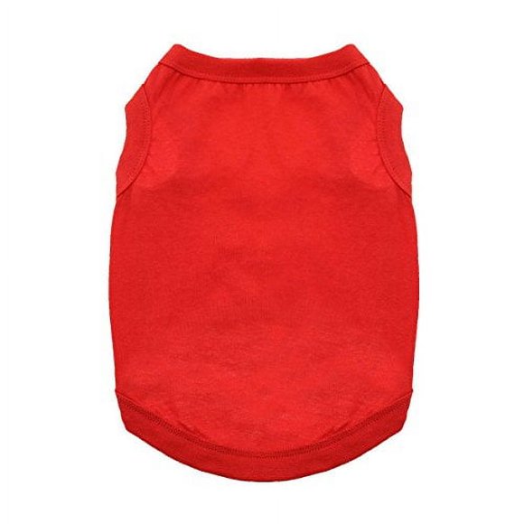 Cotton Dog Tank - Flame Scarlet Red