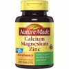 (2 pack) (2 pack) Nature Made® Calcium, Magnesium and Zinc Tablets