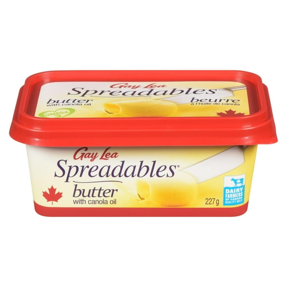 Gay Lea Spreadables Butter with Canola Oil, 227 g
