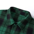 thumbnail image 3 of Yutgune Mens Plus Size Oversized Plaid Flannel Shirt Long Sleeve Loose Button Up Shirt, 3 of 8
