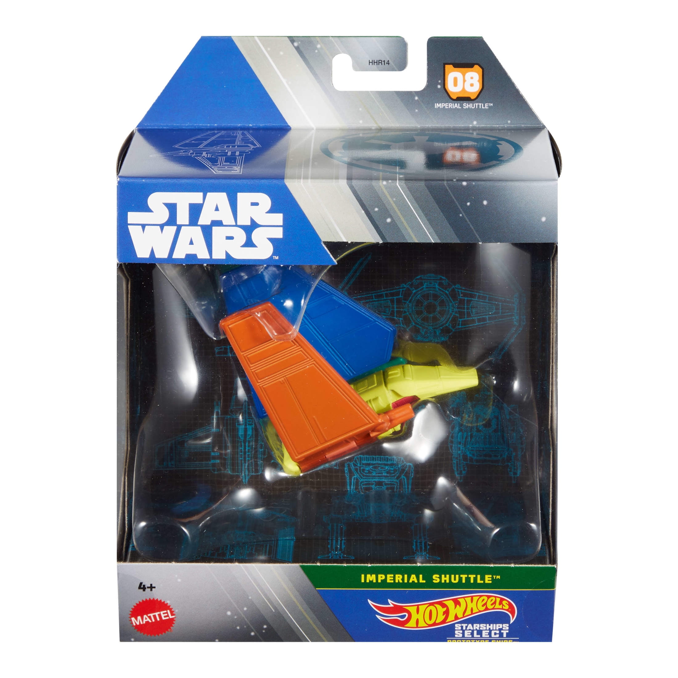 Hot Wheels Star Wars Starships Select, Premium Replica, Gift for Adults Collectors
