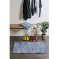thumbnail image 3 of Variegated Blue Hand-Loomed Rug 2x3-ft, 3 of 3