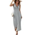 thumbnail image 3 of Vestido sin mangas Arctic Grayling, elegante y con estilo, vestido de noche para mujer, 3 of 7