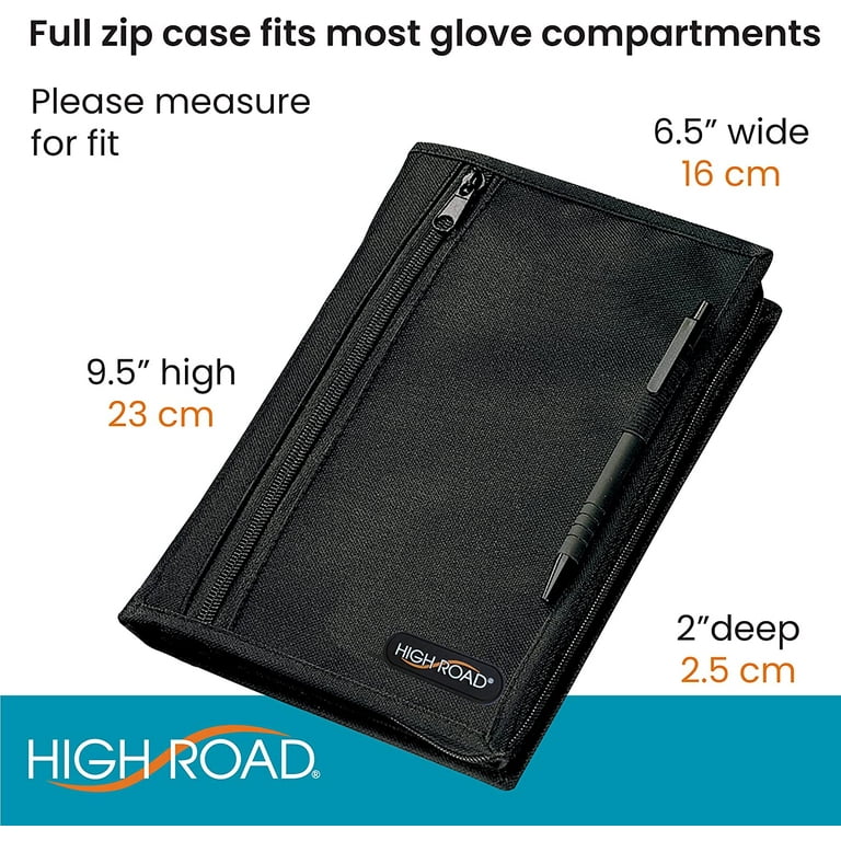 High Road Car Glove Box Organizer & Document Holder, 5 Pockets
