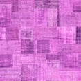 thumbnail image 1 of Ahgly Company Indoor Square Patchwork Pink Transitional Area Rugs, 6' Square, 1 of 1