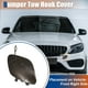 thumbnail image 2 of Cubierta del gancho de remolque del parachoques del lado del pasajero delantero, tapa marrón, compatible con Mercedes-Benz Clase C W205 para línea AMG 2014-2018 No.A2058850724 - Paquete de 1, 2 of 6
