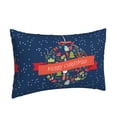 thumbnail image 2 of Bixox Merry Christmas 1 Printed Pillow Protector,Super Soft Ideal for Home,Guests,Rentals - 20"x30", 2 of 8
