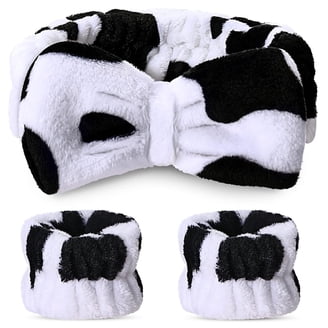 3 Pieces Face Wash Headband and Wristband Set, Spa Headband  display picture 2