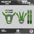 thumbnail image 2 of Kalair GFX Graphics Kit for Yamaha TTR225 (1999-2004) Predator Series, 2 of 5