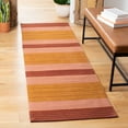 thumbnail image 2 of SAFAVIEH Marbella Anselm Striped Area Rug, Rust, 5' x 8', 2 of 5