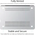 thumbnail image 4 of Rubberized Hard Case for MacBook Pro 15 Inch with CD-ROM Model A1286 Shell Cover with Silicone Keyboard Cover for Apple MacBook Pro 15", 4 of 5
