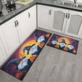 thumbnail image 3 of Halloween Kitchen Rug Set Of 2 Anti Fatigue Kitchen Mats for Floor,Gnomes Short Happy Halloween Kitchen Floor Mats for Bathroom,Room Bedroom (47x17+30x17 Inches), 3 of 7