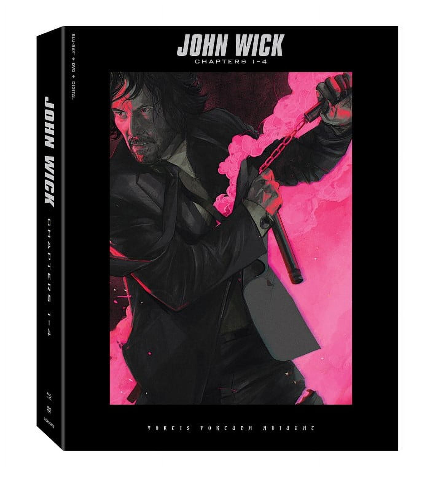 John Wick Chapter 1-4 (Blu-ray + Digital Copy + Gift with Purchase