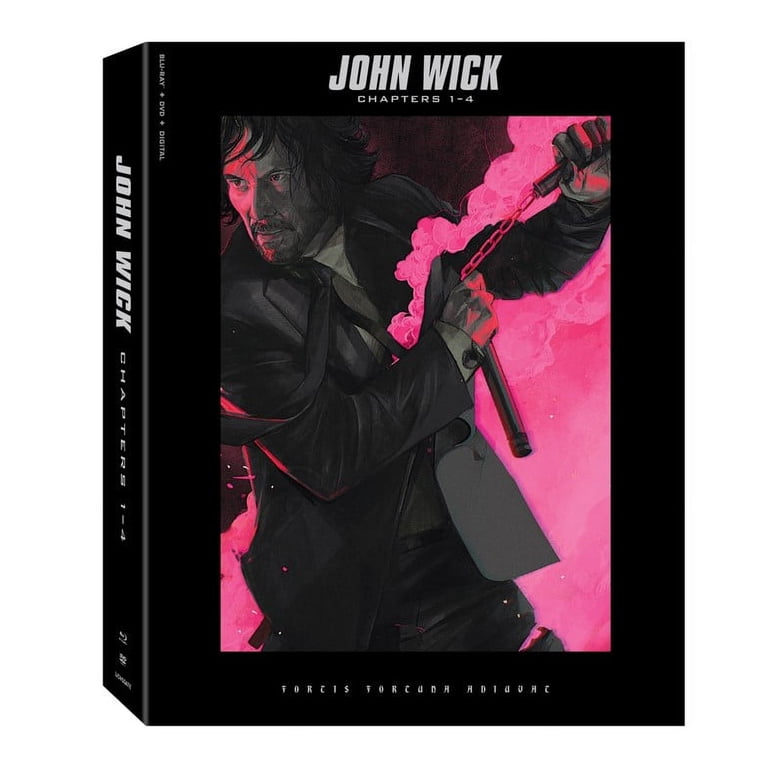 John Wick Chapter 1-4 (Blu-ray + Digital Copy + Gift with Purchase