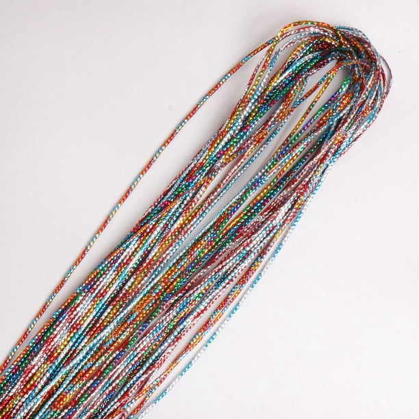 Trenzas de pelo de colores para niña y mujer, mechones de cuerda para trenzas africanas de 4 a 30 piezas, accesorios para el cabello, 90cm