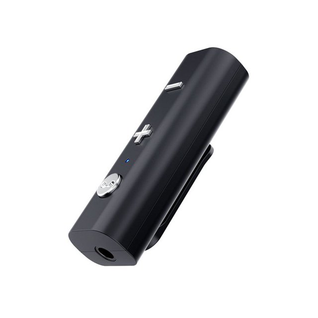 Bluetooth 5.0 Receiver For 3.5mm Jack Earphone Clip Type Wireless Adapter Bluetooth Aux Audio Music Transmitter black