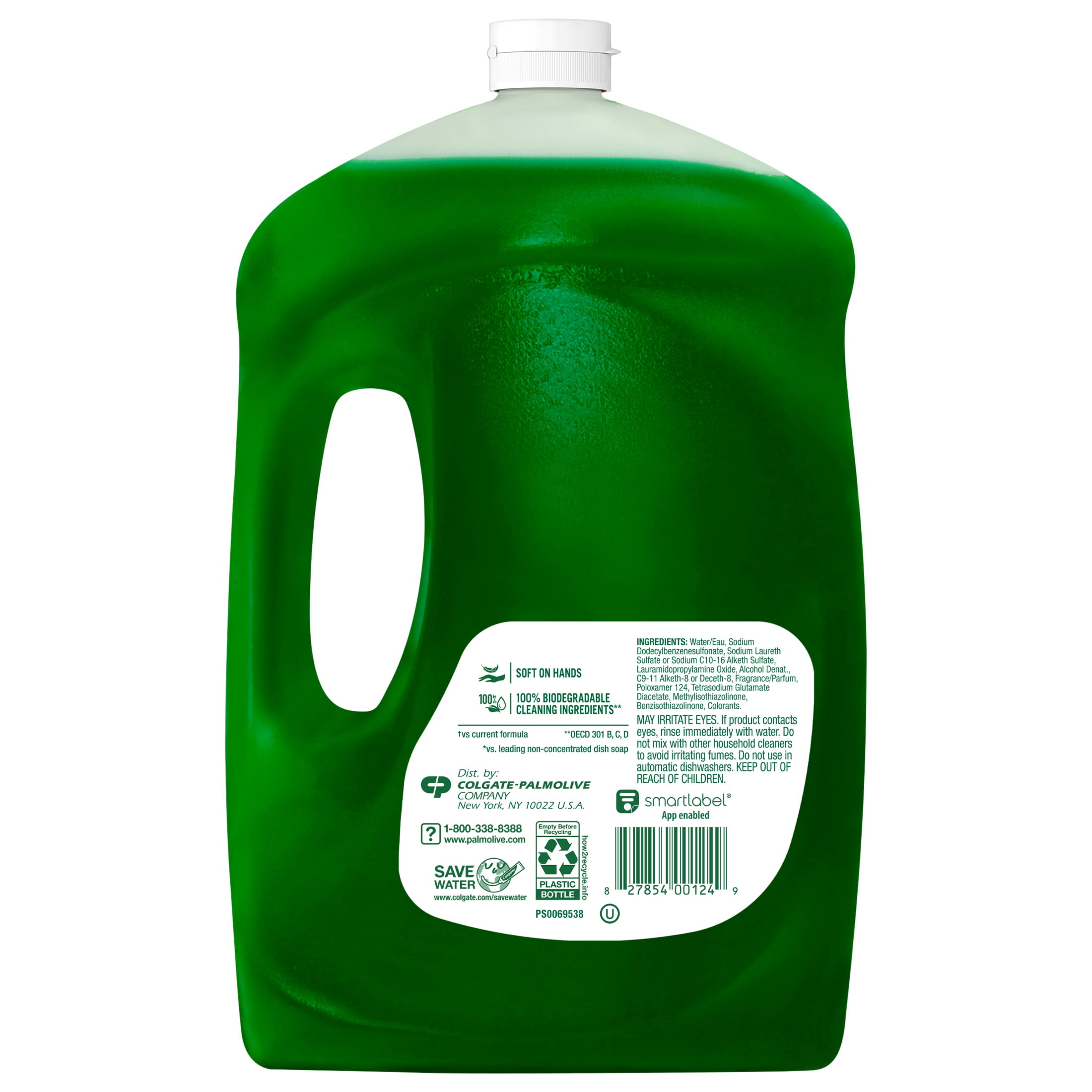 Palmolive Ultra Strength Liquid Dish Soap, Grease Cutting, 70 fl oz EZ-Pour Refill Bottle